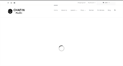 Desktop Screenshot of chafinmusic.com